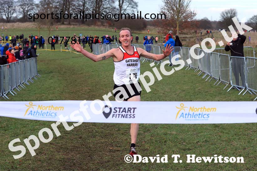 Senior Mens 2024 Northern Cross Country Champs., Sedgefield. Photo: David T. Hewitson/Sports for All Pics